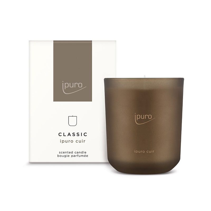 Load image into Gallery viewer, Ipuro geurkaars cuir 270gr