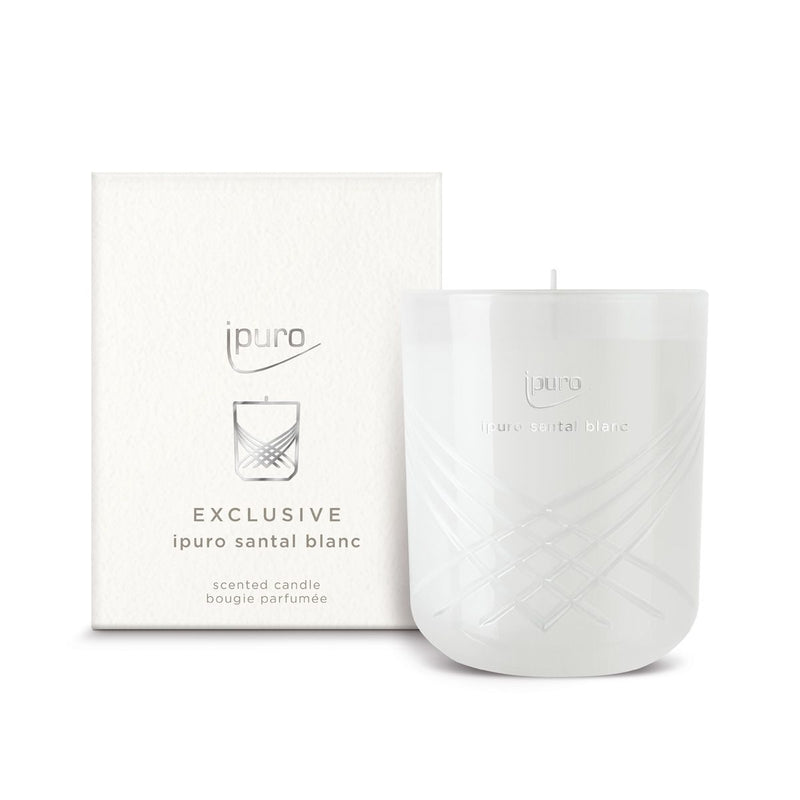 Load image into Gallery viewer, Ipuro geurkaars santal blanc 270gr