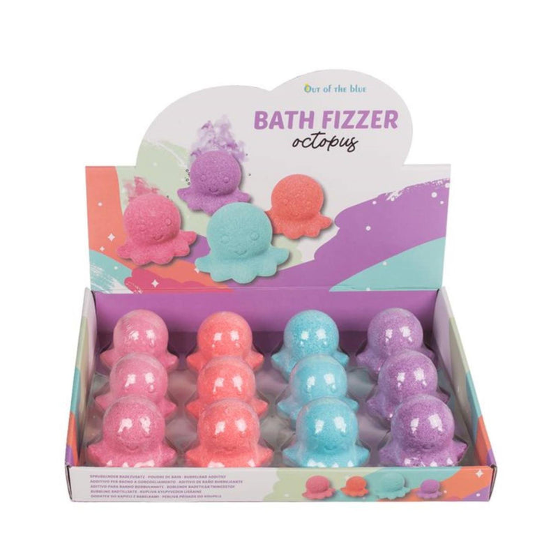 Afbeelding laden in galerijviewer, Badbom octopus 7 cm 4 assorti