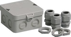 Cargue la imagen en el visor de la galería, Enzo kabeldoos attema ak1 + 3 wartels m20 ip65 - 6634020