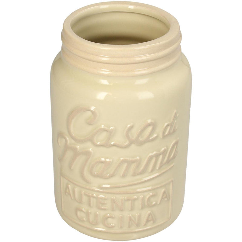 Afbeelding laden in galerijviewer, Kersten vaas casa di mamma dolomite ivory 10.5x10.5x16.3cm