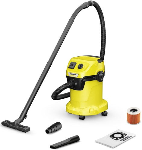 Load image into Gallery viewer, Karcher wd 3 p v-17 4 20 nat- en droogzuiger | 1000 w | 17l - 1.628-170.0