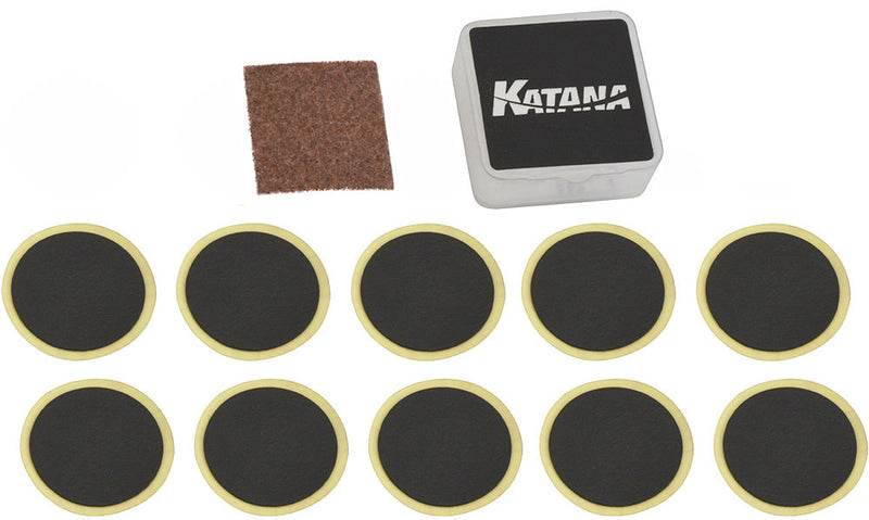 Laden Sie das Bild in Galerie -Viewer, Katana gp-1 self-adhesive patches (10 pieces) puncture repair kit