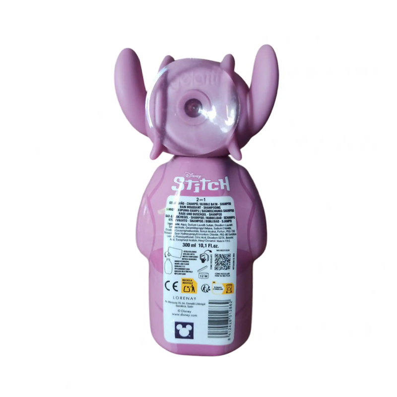 Afbeelding laden in galerijviewer, Stitch angel 2 in 1 bad douchegel + shampoo 300ml