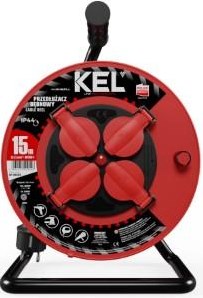 Afbeelding laden in galerijviewer, Enzo kel kabelhaspel h05 3x1,5qmm 15m rood ip44 - 1167280