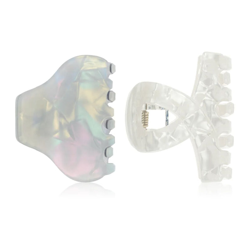 Afbeelding laden in galerijviewer, Invisibobble clipstar pearly frost 2st.