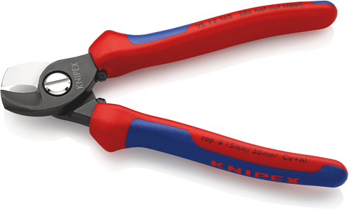 Afbeelding laden in galerijviewer, Knipex 95 12 165 sb kabelschaar | meer-componentengrepen | gebruineerd | 165 mm - 95 12 165 sb