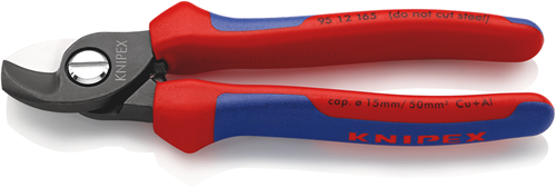 Afbeelding laden in galerijviewer, Knipex 95 12 165 sb kabelschaar | meer-componentengrepen | gebruineerd | 165 mm - 95 12 165 sb