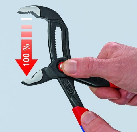 Afbeelding laden in galerijviewer, Knipex cobra® quickset hightech-waterpomptang | 250 mm - 8722250