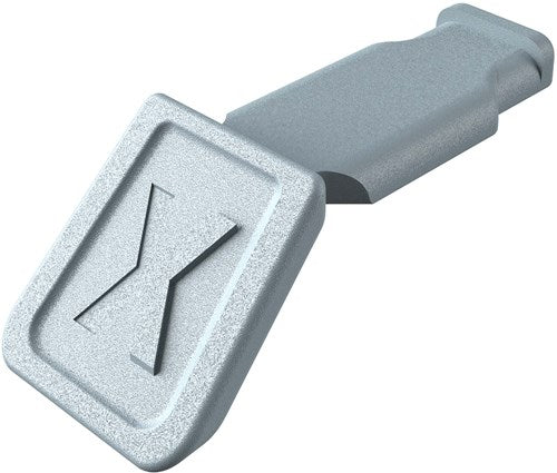 Afbeelding laden in galerijviewer, Knipex colorcode clips grijs | 10 stuks - 00 61 10 cs