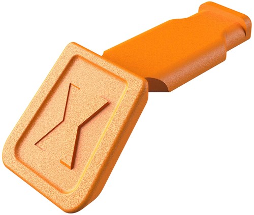 Laden Sie das Bild in Galerie -Viewer, Knipex colorcode clips oranje | 10 stuks - 00 61 10 co