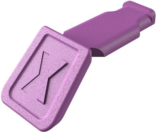 Afbeelding laden in galerijviewer, Knipex colorcode clips paars | 10 stuks - 00 61 10 cv