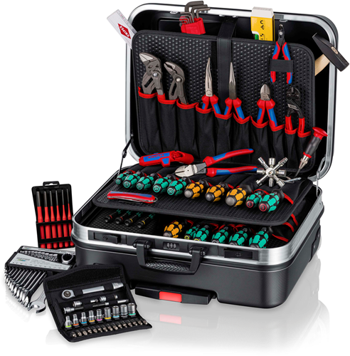 Chargez l'image dans la visionneuse de la galerie, Knipex gereedschapskoffer big basic move mechanica | 90-delig - 00 21 06 m