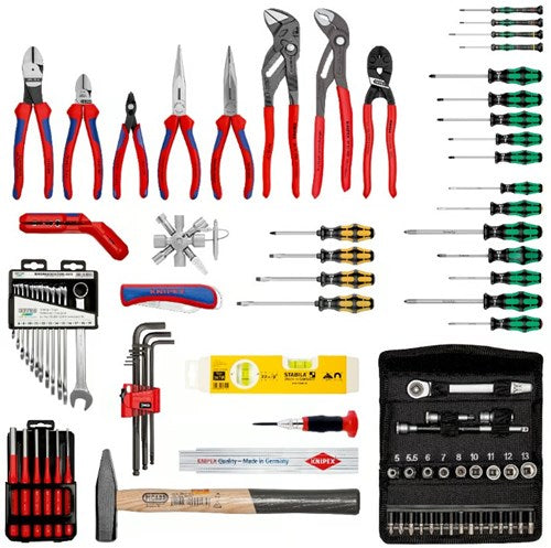 Afbeelding laden in galerijviewer, Knipex gereedschapskoffer robust45 move mechanica | 90-delig - 002137m