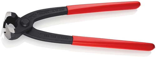 Load image into Gallery viewer, Knipex oorklemtang | 220 mm lengte | kunststof bekleed | zwart geatramenteerd - 10 99 i220 sb