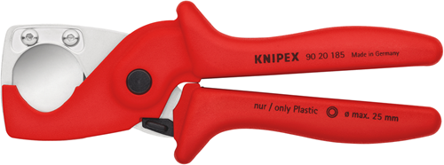 Afbeelding laden in galerijviewer, Knipex plasticut® 90 20 185 sb slang- | beschermingsbuissnijder van kunststof | met glasvezel verste - 90 20 185 sb