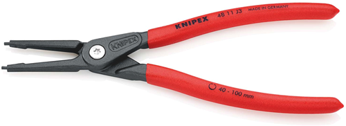 Afbeelding laden in galerijviewer, Knipex precisie-borgveertang voor binnenringen in boringen | anti-slip kunststof bekleed - 48 11 j3