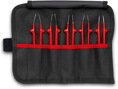 Afbeelding laden in galerijviewer, Knipex universele pincetten-set | geïsoleerd | 5-delig - 92 00 04