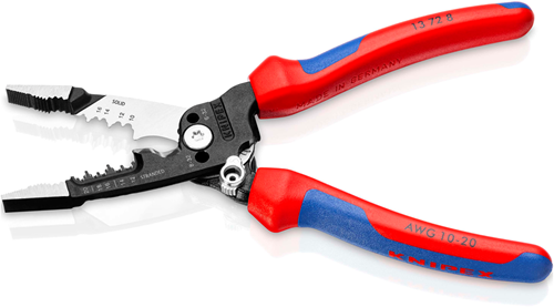 Chargez l'image dans la visionneuse de la galerie, Knipex wirestripper multifunctionele tang | voor elektricien | amerikaans model | meer-componentengrepen - 13 72 8