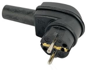 Load image into Gallery viewer, Enzo kopp randaarde stekker rubber haaks kopp - 6141195