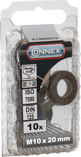 Load image into Gallery viewer, Connex sluitring 10mm 10st a2 - ky4600010