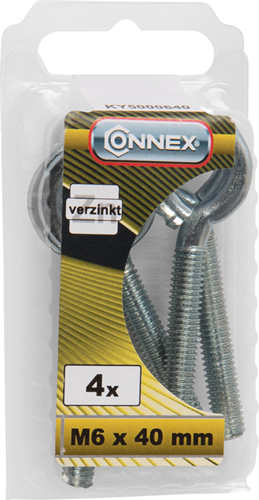 Cargue la imagen en el visor de la galería, Connex oogbout m6x40 4st vz - ky5000640