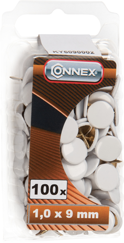 Load image into Gallery viewer, Connex duimspijker wit 100st ms - ky6090002