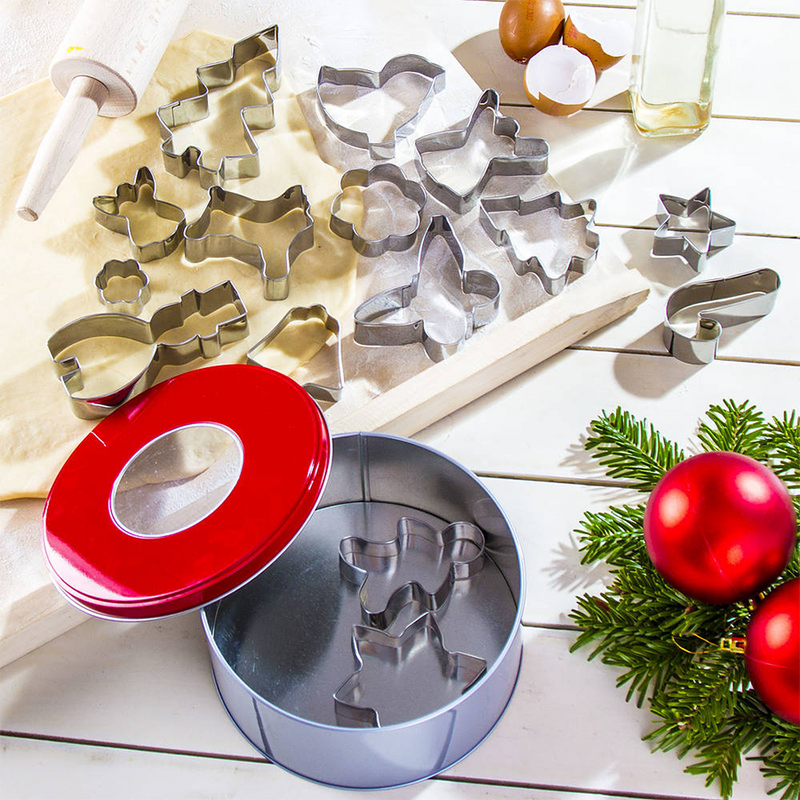 Load image into Gallery viewer, La cucina uitsteekvormset kerst 16-delig