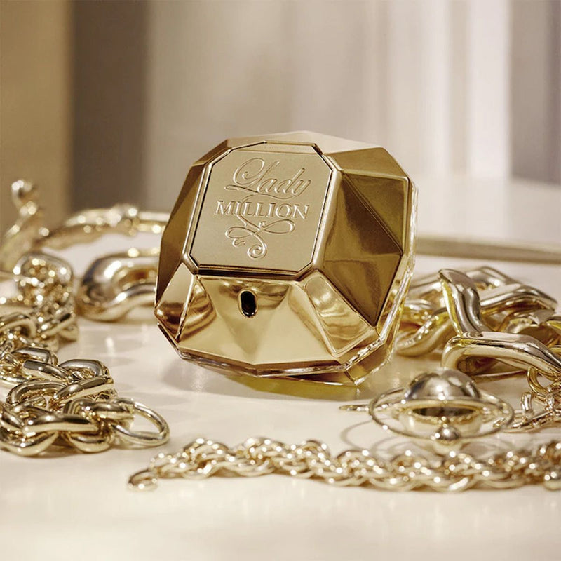 ギャラリービューアに画像をロードする, Paco rabanne eau de parfum spray lady million 50ml dames