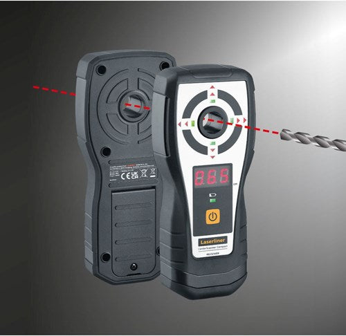 Afbeelding laden in galerijviewer, Laserliner centerscanner compact boorgeleider - 075.400a