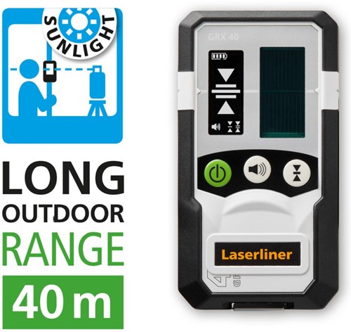 Afbeelding laden in galerijviewer, Laserliner smartline-laser g360 lijnlaser rx set 150 cm - 081.118e