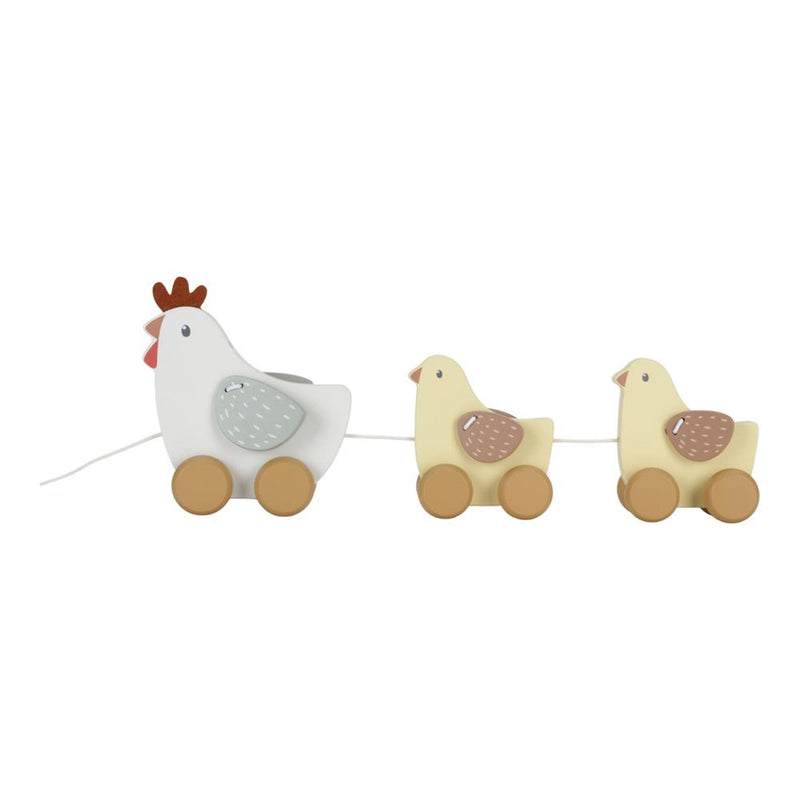 Load image into Gallery viewer, Little dutch tiamo little farm trekdier kippen fsc
