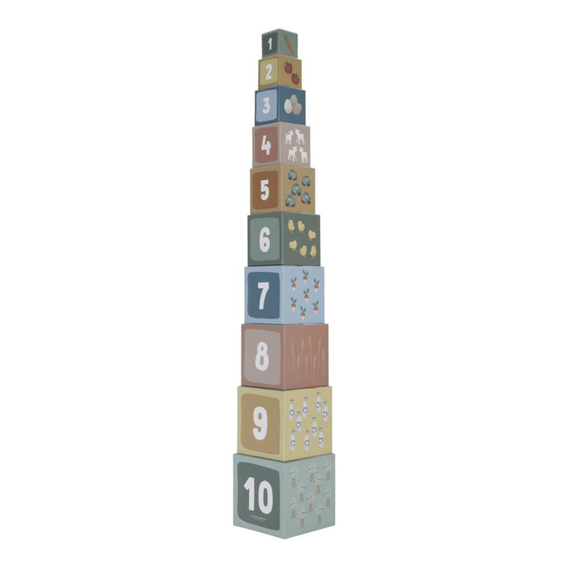 Load image into Gallery viewer, Little dutch tiamo little farm kartonnen stapeltoren