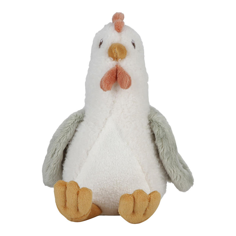 Laden Sie das Bild in Galerie -Viewer, Little dutch tiamo knuffel kip 17cm little farm