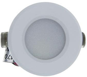 Laden Sie das Bild in Galerie -Viewer, Enzo led mini inbouwspot 1,5w 2700k 37mm 60gr rond vast wit - led4630