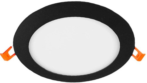 Laden Sie das Bild in Galerie -Viewer, Enzo led panel downlight 12w 3000k incl. driver zwart - led2630