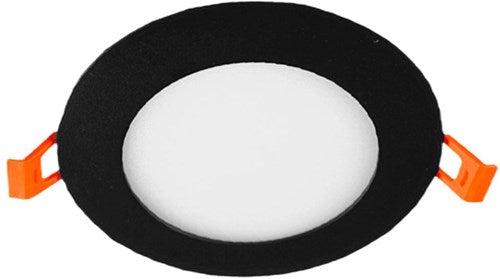 Laden Sie das Bild in Galerie -Viewer, Enzo led panel downlight 6w 4000k incl. driver zwart - led2612