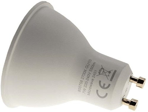ギャラリービューアに画像をロードする, Enzo led spot gu10 230v 7-75w 120gr wit 2700k dimbaar sensor - led0690