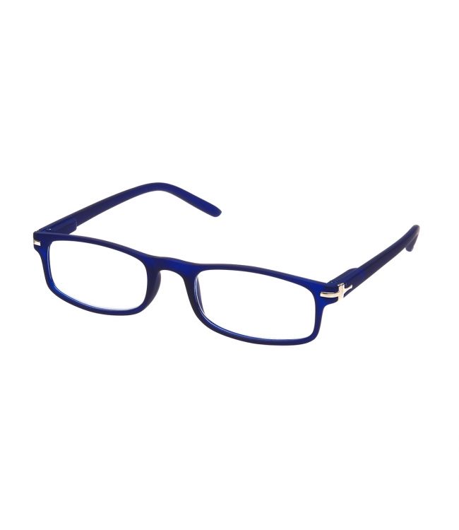 Cargue la imagen en el visor de la galería, Spectrum leesbril mat blauw assorti rechthoekig assorti