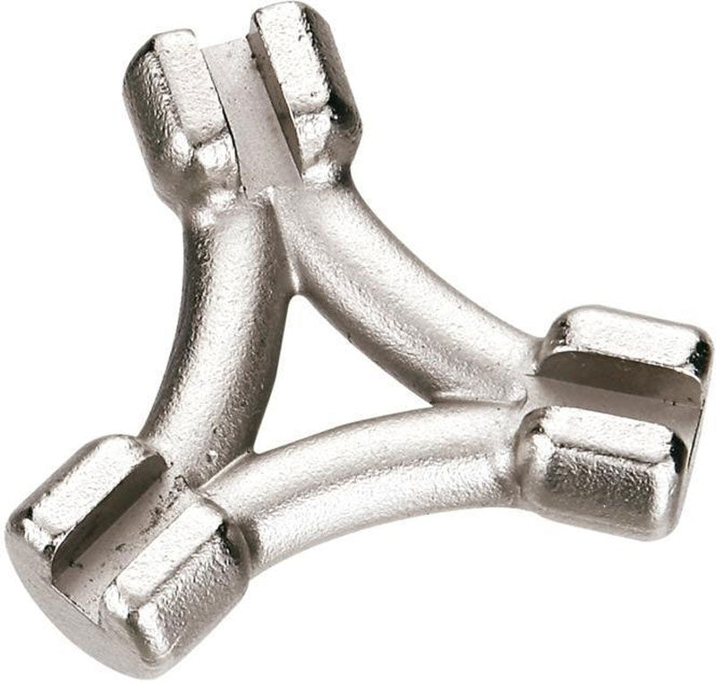 Laden Sie das Bild in Galerie -Viewer, Lezyne cnc spoke wrench 3.22 3.3 3.45mm silver