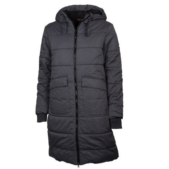 Load image into Gallery viewer, Life line Howitt Fake Down Parka dames grijs maat XXL