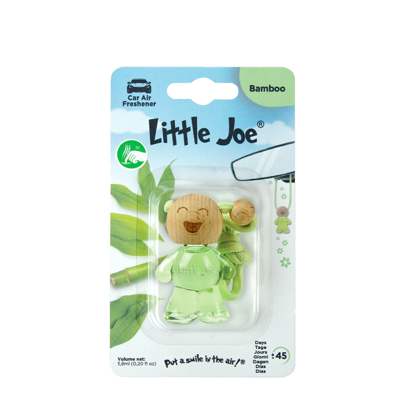 Chargez l'image dans la visionneuse de la galerie, Little joe car air freshener glass bottle bamboo