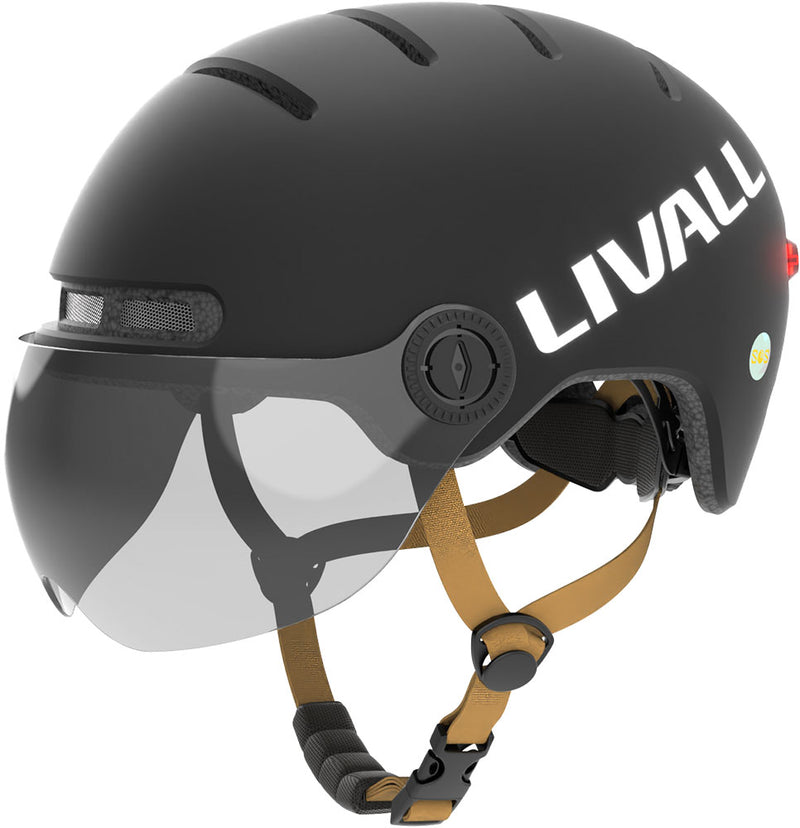 Load image into Gallery viewer, Livall l23 - urban led bike helmet with visor