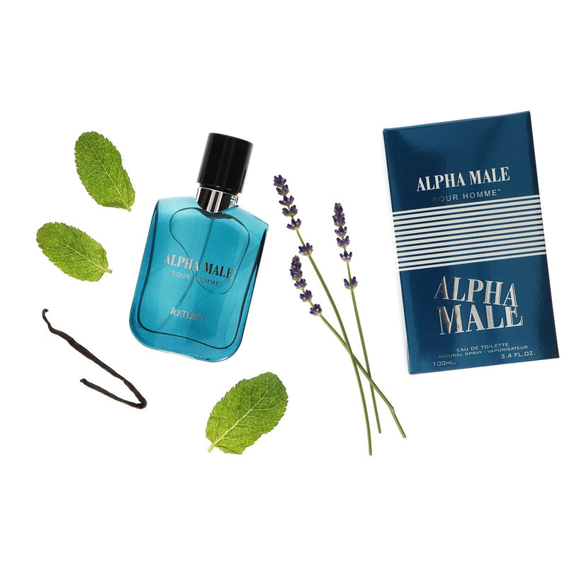 Load image into Gallery viewer, Lamusê by lattafa eau de toilette spray heren alpha male pour homme 100ml