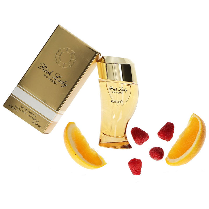 Load image into Gallery viewer, Lamusê by lattafa eau de parfum spray dames rich lady 100ml
