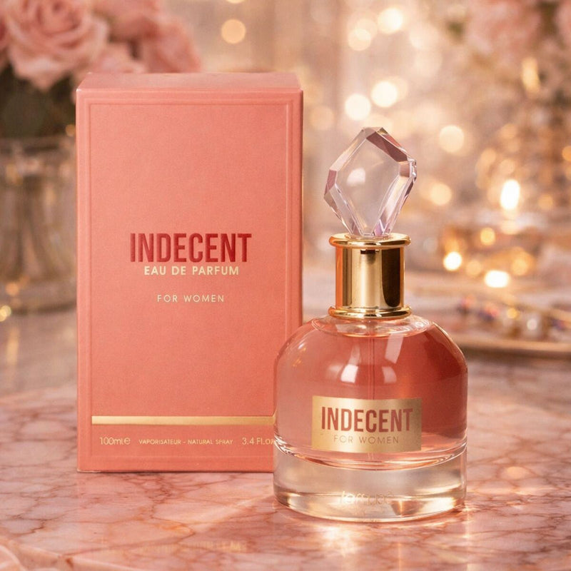 Load image into Gallery viewer, Lamusê by lattafa eau de parfum spray dames indecent 100ml