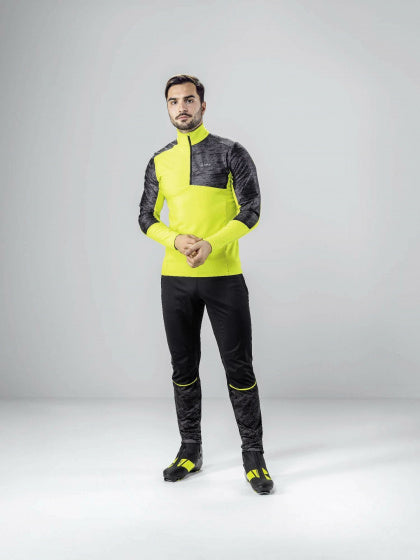 Load image into Gallery viewer, Löffler Thermolegging Speed DD heren nylon polyester zwart maat 48