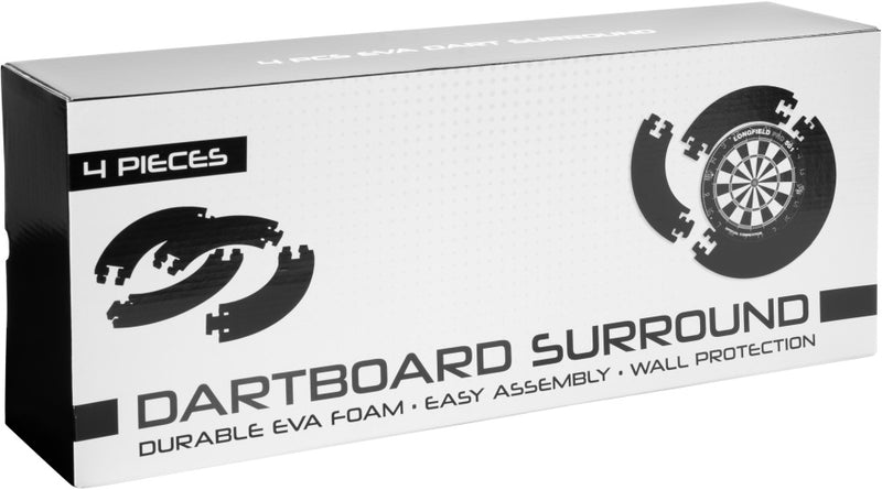 Load image into Gallery viewer, Longfield darts Dartbord Omranding voor Muurbescherming 4-delig