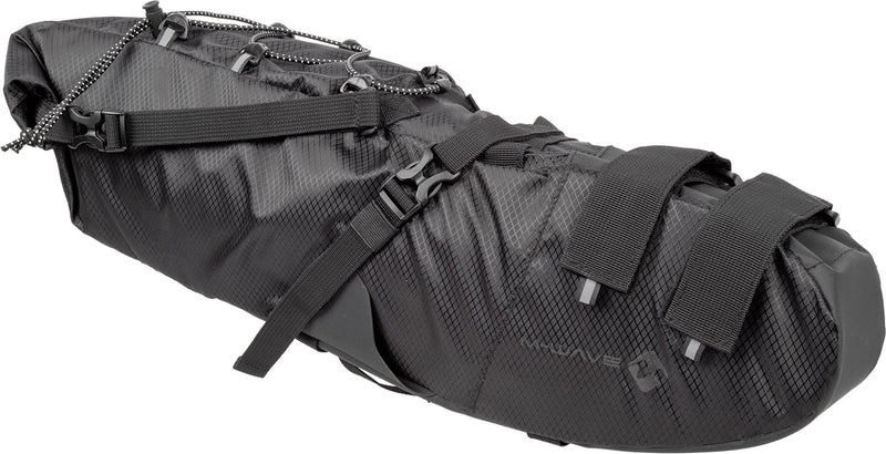 Cargue la imagen en el visor de la galería, M-wave rough ride saddle l black series saddle bag