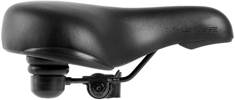 Load image into Gallery viewer, M-Wave Elast XXL City zadel unisex zwart